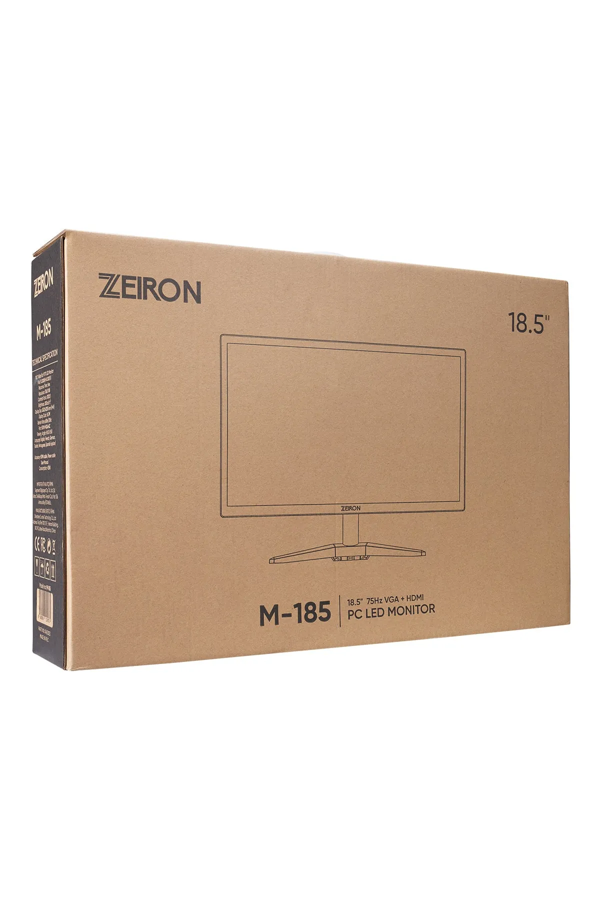 Zeiron M-185 18-5 75Hz 1366 768 Piksel VGA+HDMI PC Led Monitör